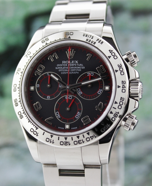 (image for) A ROLEX 18K WHITE GOLD DAYTONA COSMOGRAPH / 116509